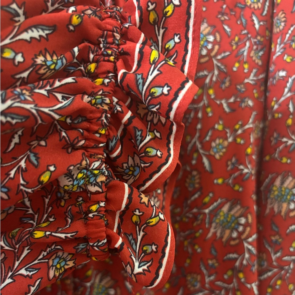 Red blouse-Max Studio - Picture 5 of 6
